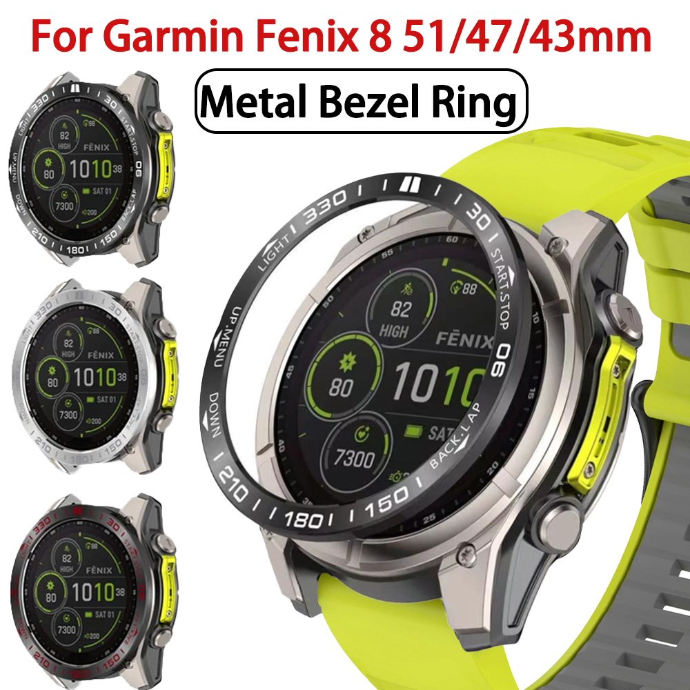 Smartwatch Ring Watches - Metalowy Pierścień Ramki do Garmin Fenix