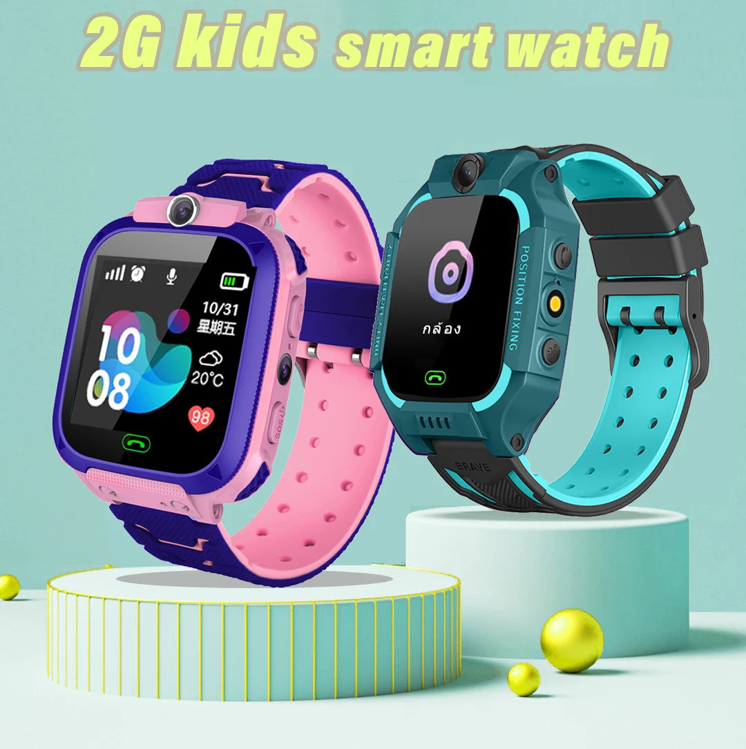 Smartwatch Digital Watches For Kid Girl - Q12 Inteligentny zegarek dla dzieci 2G