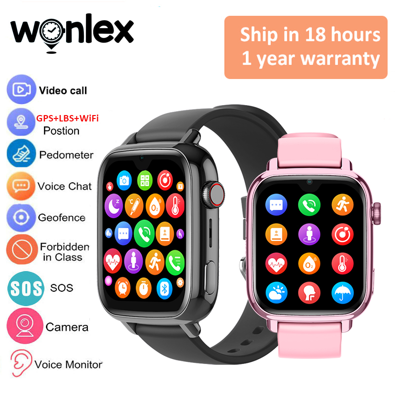 Smartwatch Watches For Boys - Wonlex KT34 Inteligentny zegarek dla dzieci