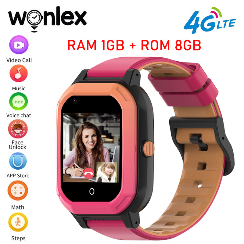Smartwatch Watches For Boys - Wonlex 4G Smart Watch Kids GPS