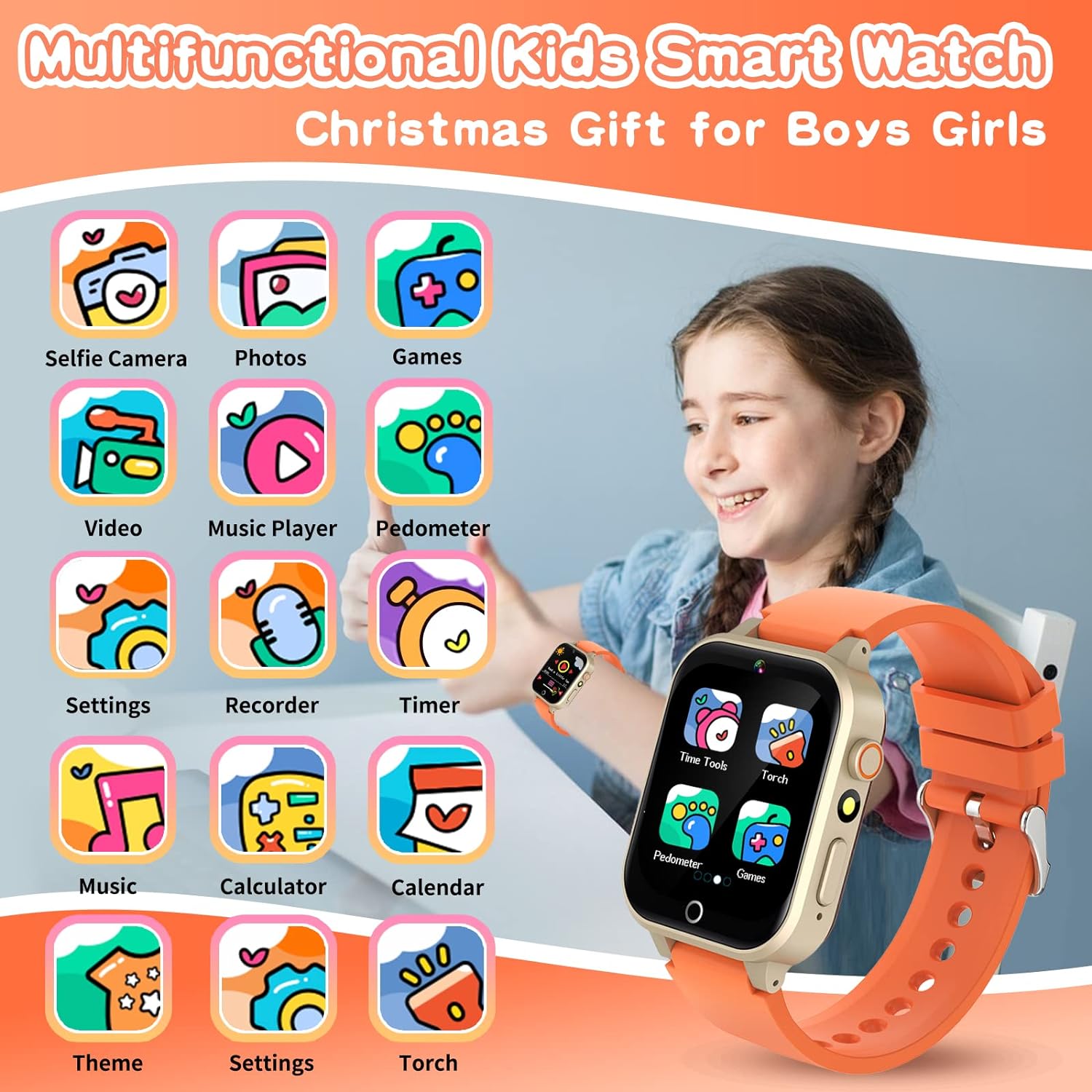 Smartwatch Watches For Boys - Gry dla dzieci Inteligentny zegarek dla