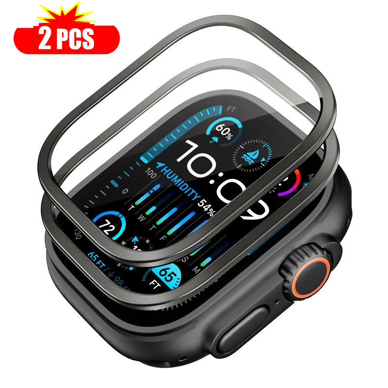 Smartwatch Watches For Men - 2 szt. Szkła hartowanego do Apple