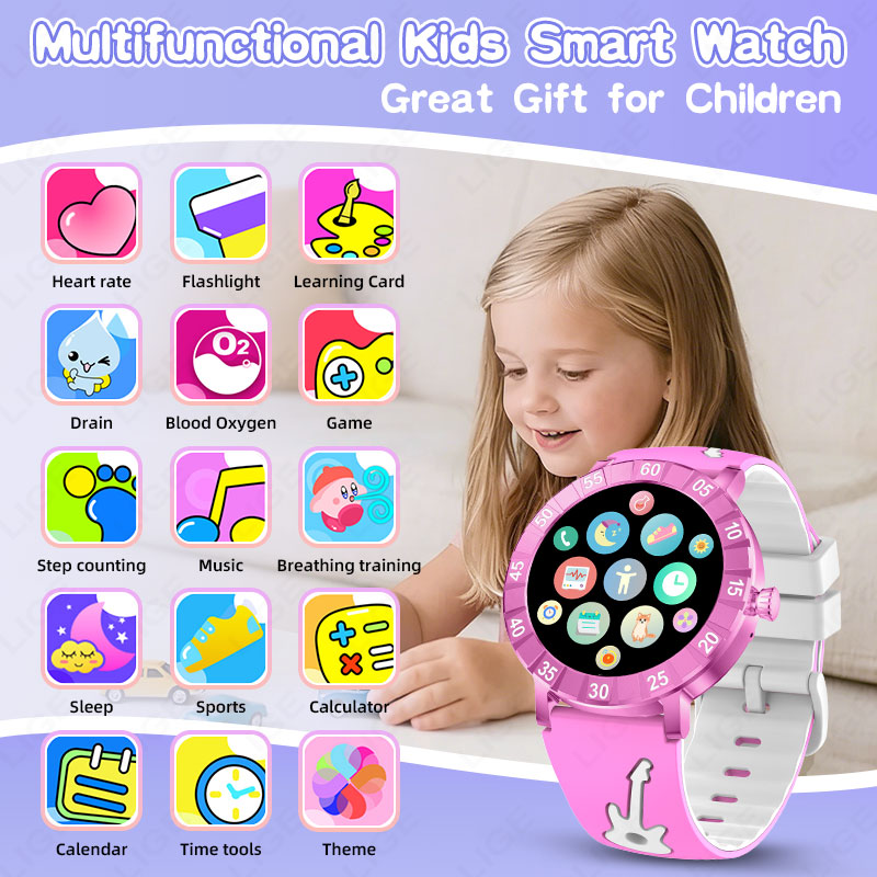 Smartwatch Watches Useful Gift For Boys - Nowy Smartwatch dla Dzieci 2026 HRV