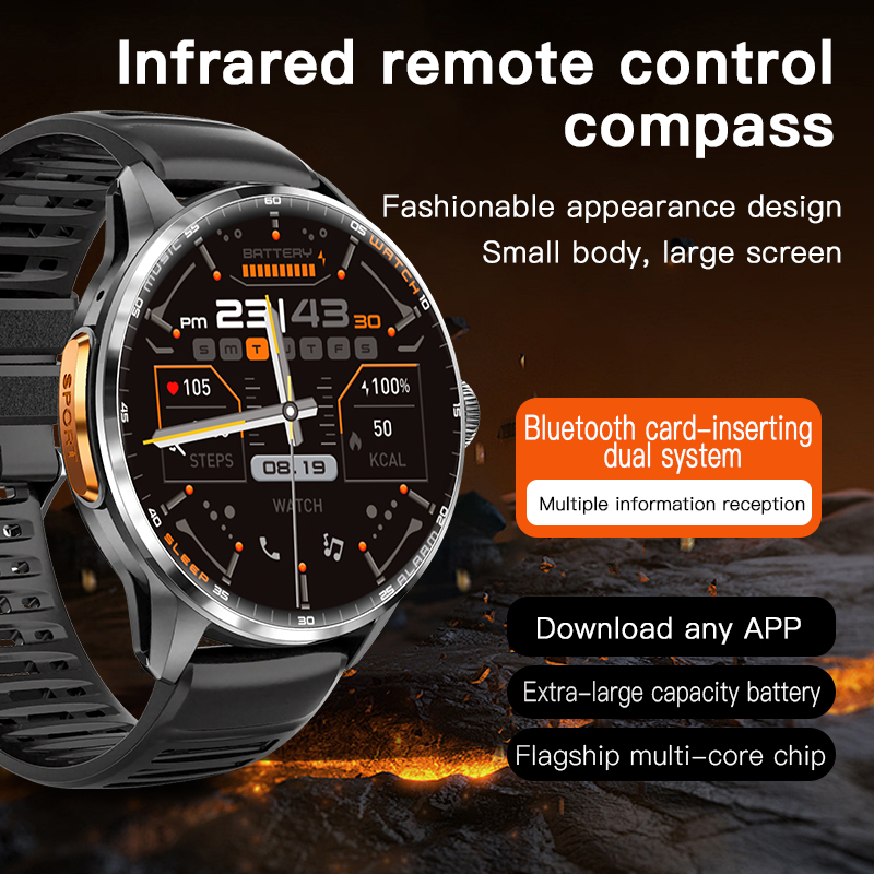 Smartwatch Watch Whatsapp - Smartwatch H100 z dużym ekranem Amoled