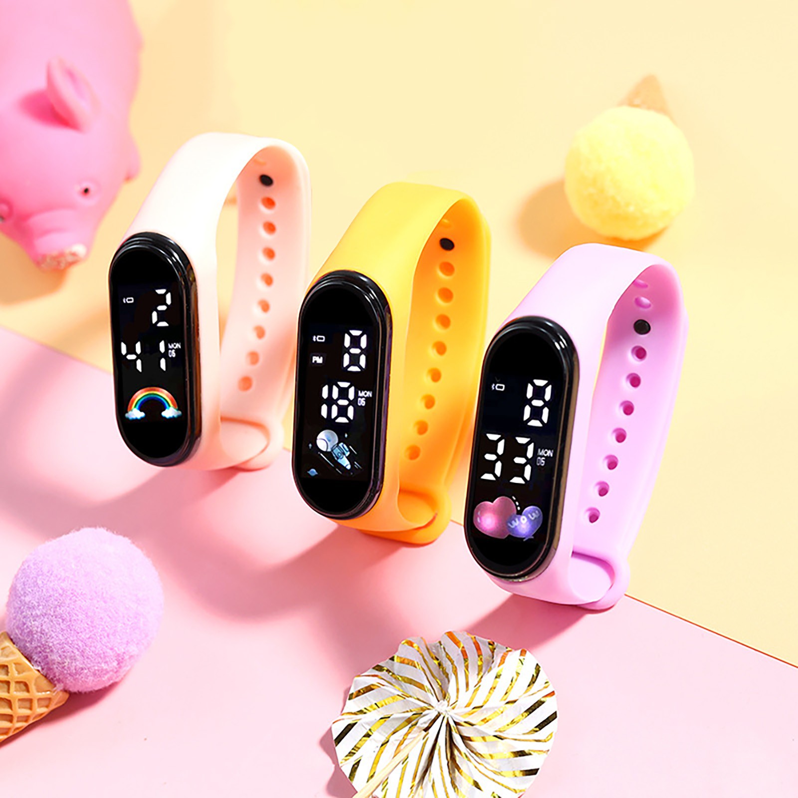 Smartwatch Digital Watches For Kid Girl - Zegarek dla dzieci, prezent urodzinowy dla