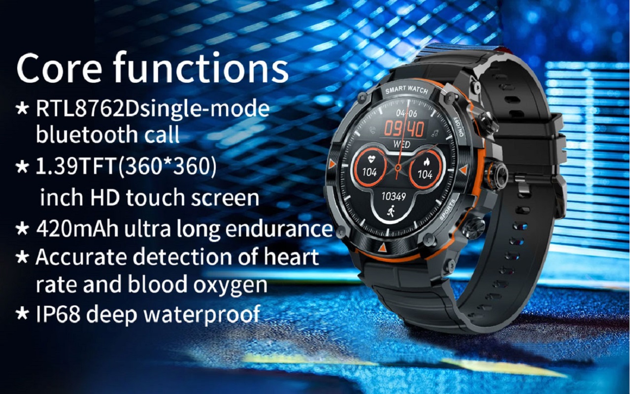 Smartwatch 1.43 wyświetlacz AM – Watch Vs Smartwatch recenzja i cena