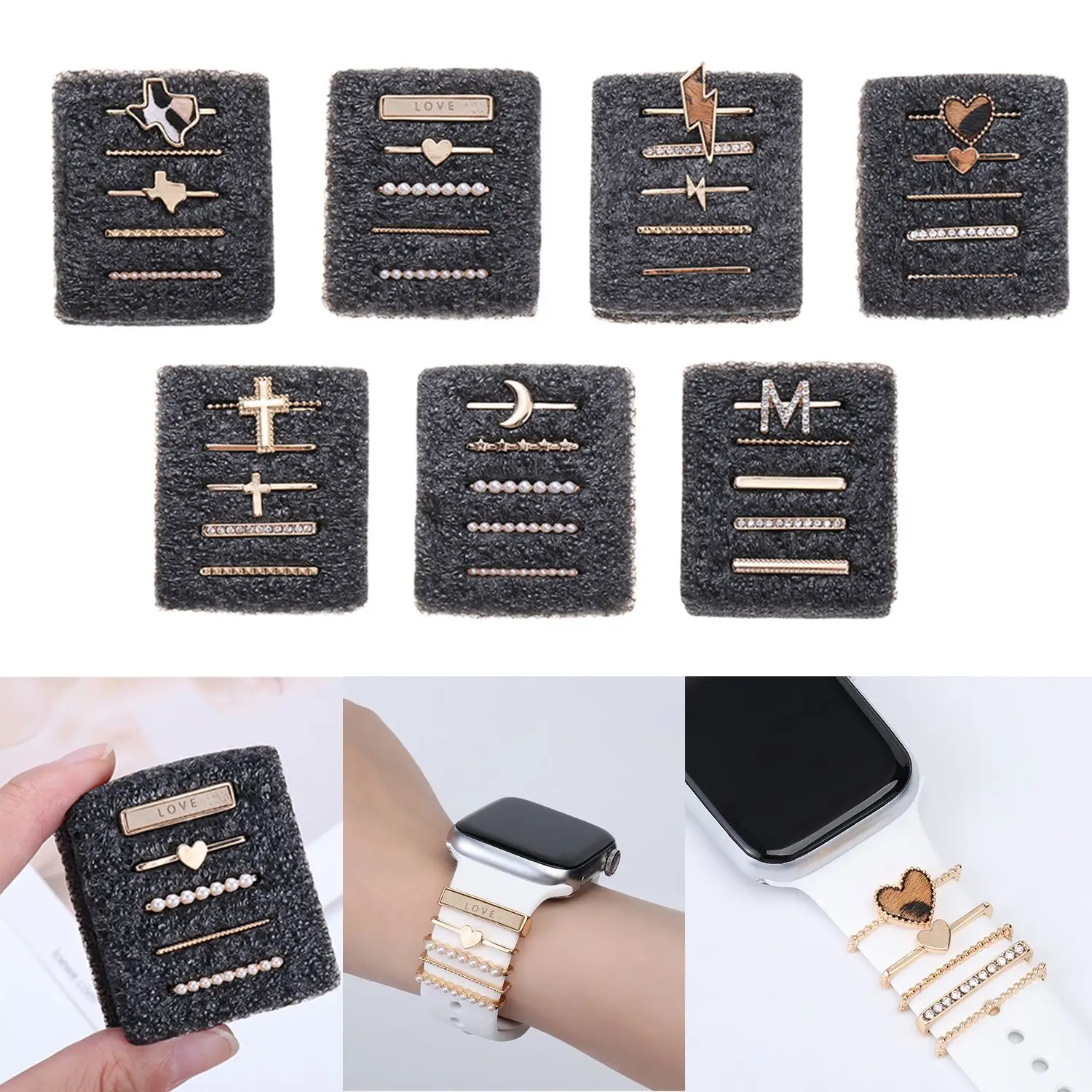 Dla Apple Watch Band metalowe  – Smartwatch Ring Watches recenzja i cena