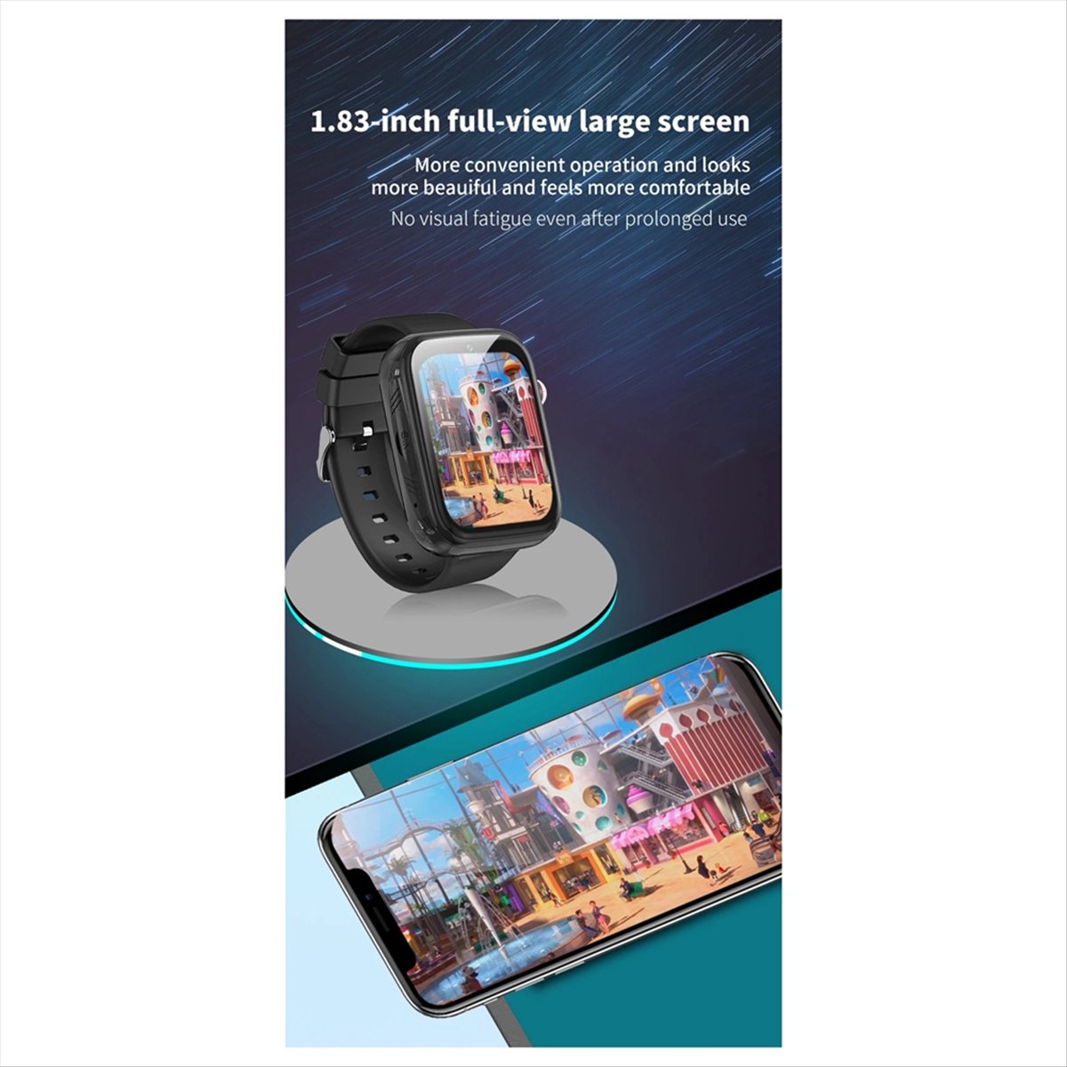 Nowy Smartwatch WhatsApp z Fun – Smartwatch Watch Whatsapp recenzja i cena