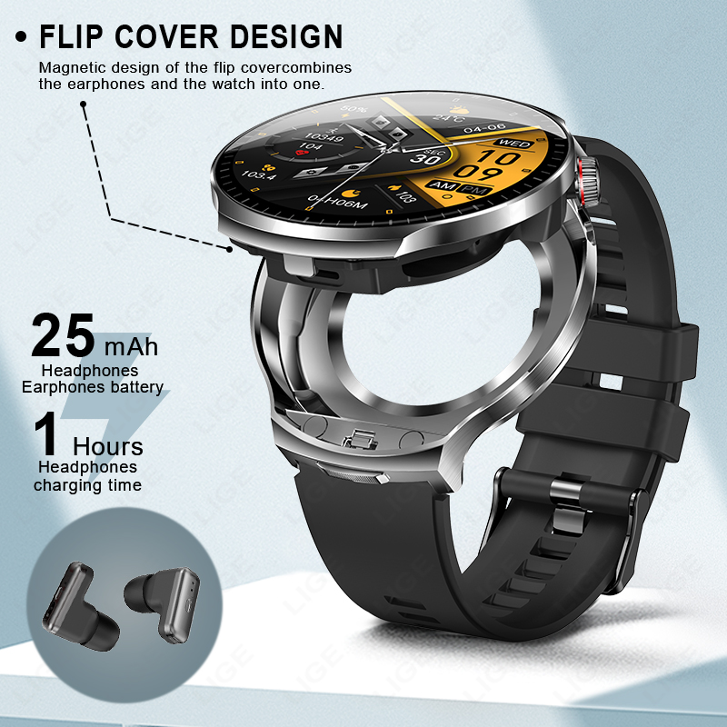 LIGE Męski Smartwatch z Funkcj – Smartwatch Noise Watches recenzja i cena