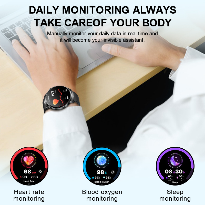 LIGE Męski Smartwatch z Funkcj – Smartwatch Noise Watches recenzja i cena
