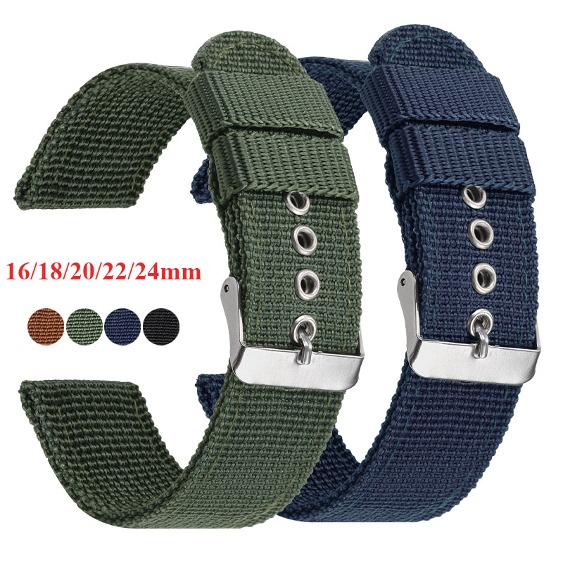 Nylonowy pasek do zegarka brąz – Nato Strap Nylon recenzja i cena