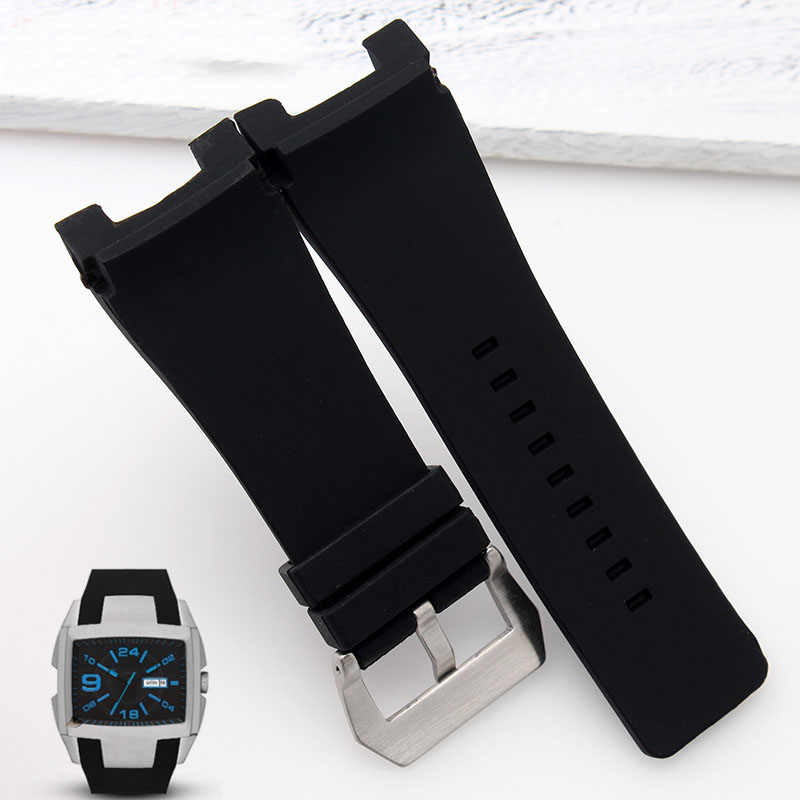 32x18mm silikonowe gumowe pask – Diesel Watches Smartwatch recenzja i cena
