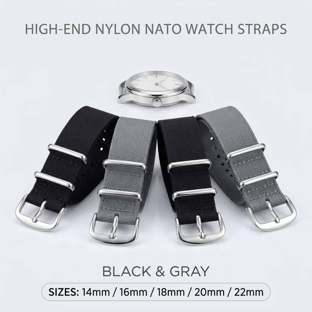 Pasek do zegarka NATO 14/16/18 – Nato Strap Nylon recenzja i cena