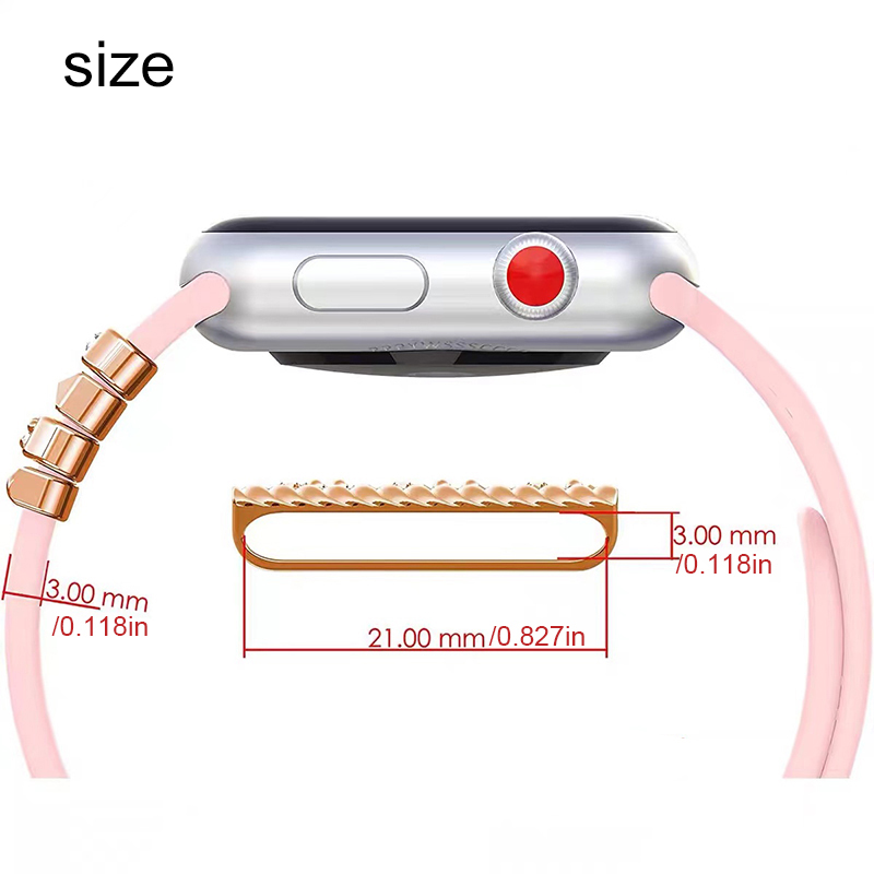 Ozdoba na pasek do Apple Watch – Smartwatch Ring Watches recenzja i cena