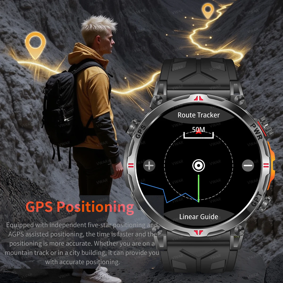 Smartwatch 2025 New VWAR Air5  – Watch Vs Smartwatch recenzja i cena