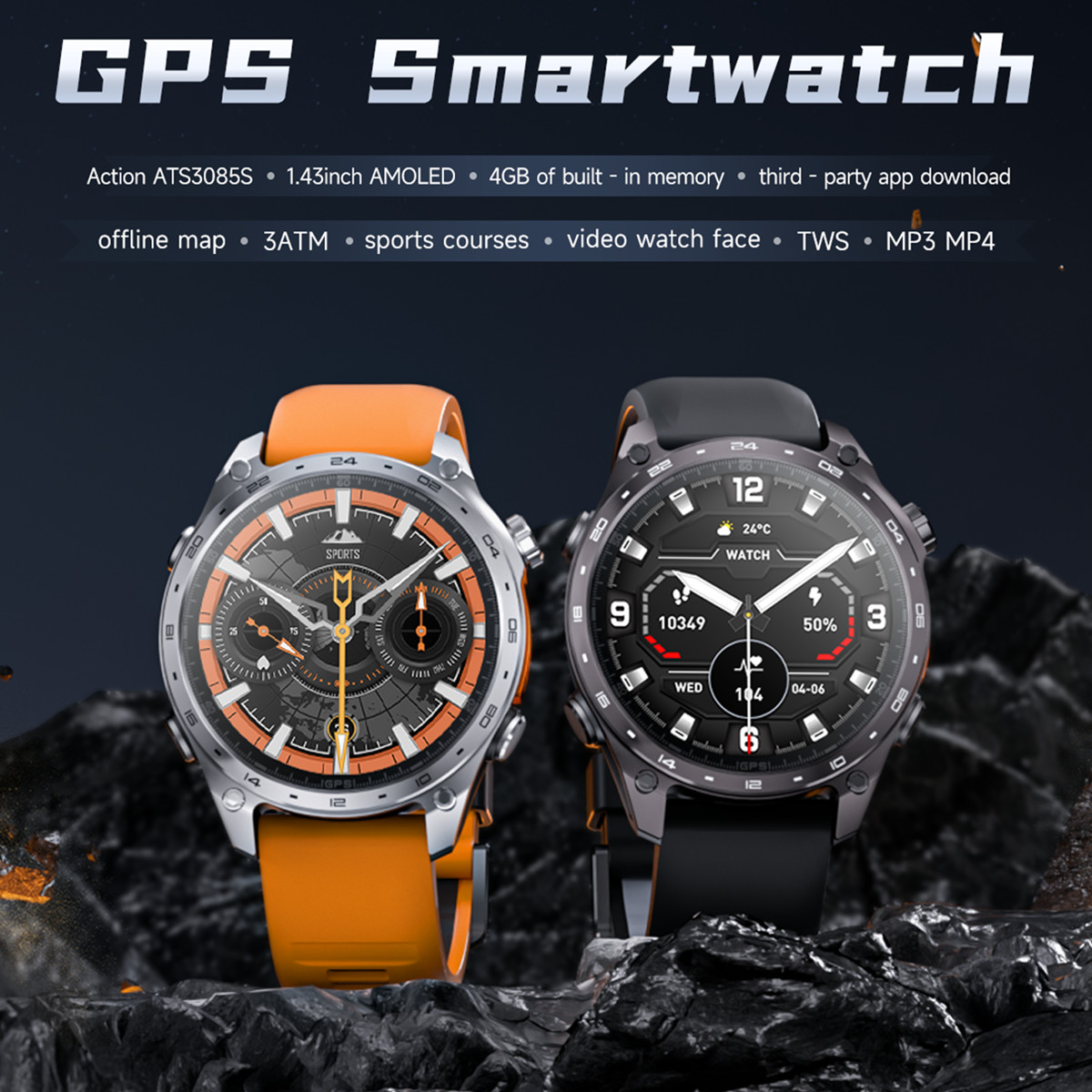 Wodoodporny smartwatch sportow – Smartwatch Watch Whatsapp recenzja i cena