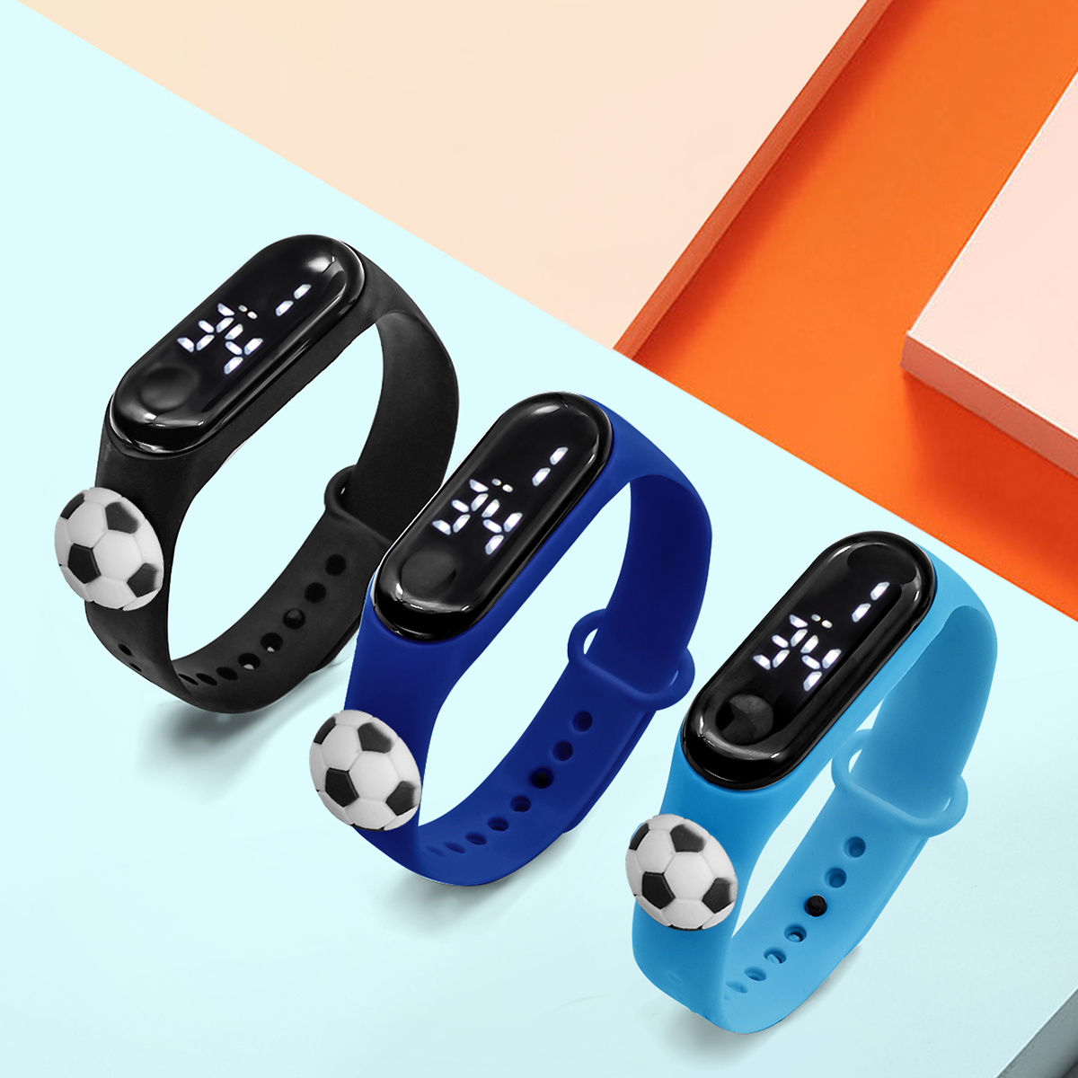 Gorąca sprzedaż 3 szt. Smartwa – Smartwatch Digital Watches For Boys recenzja i cena