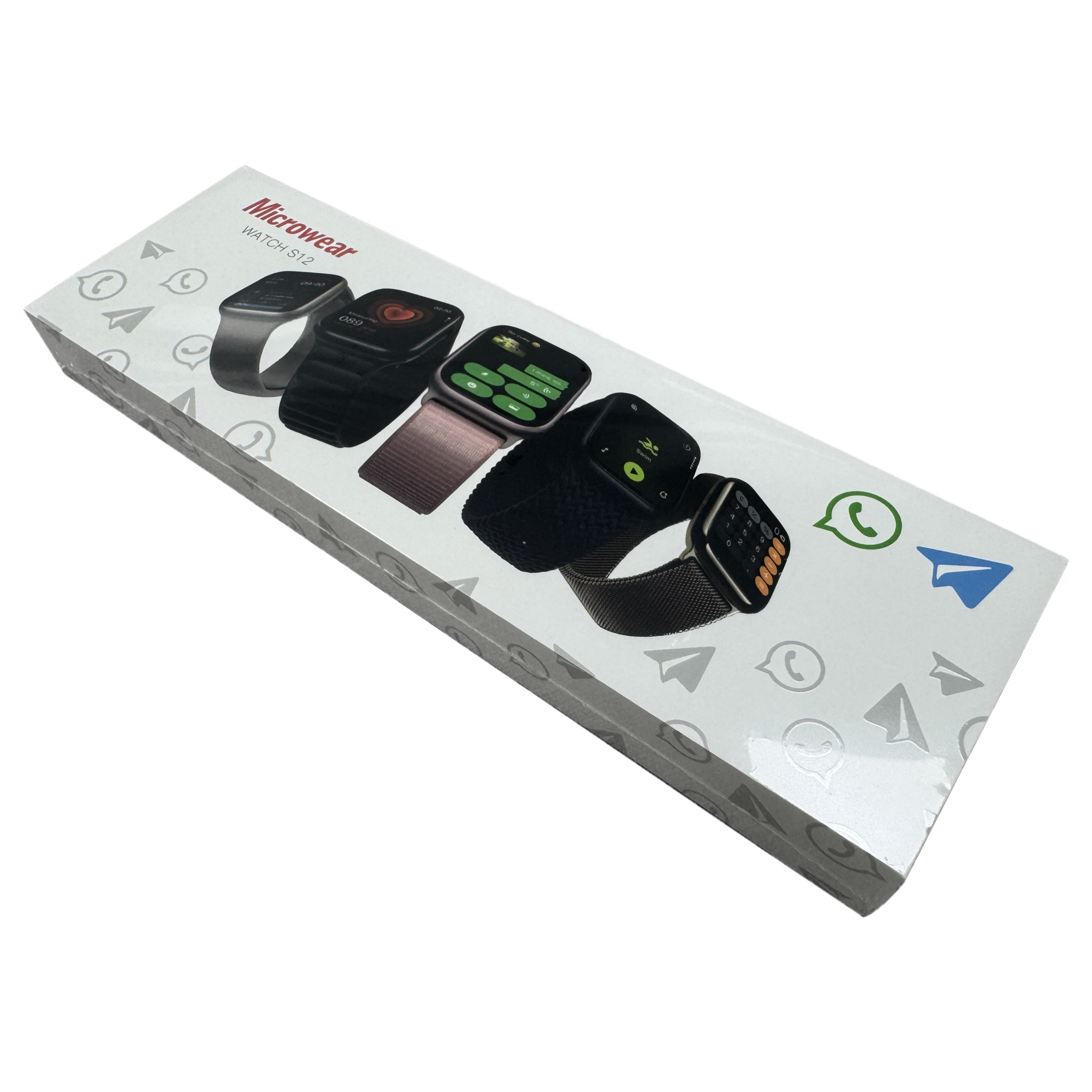 Smartwatch Microwear Series 12 – Smartwatch Watch Whatsapp recenzja i cena