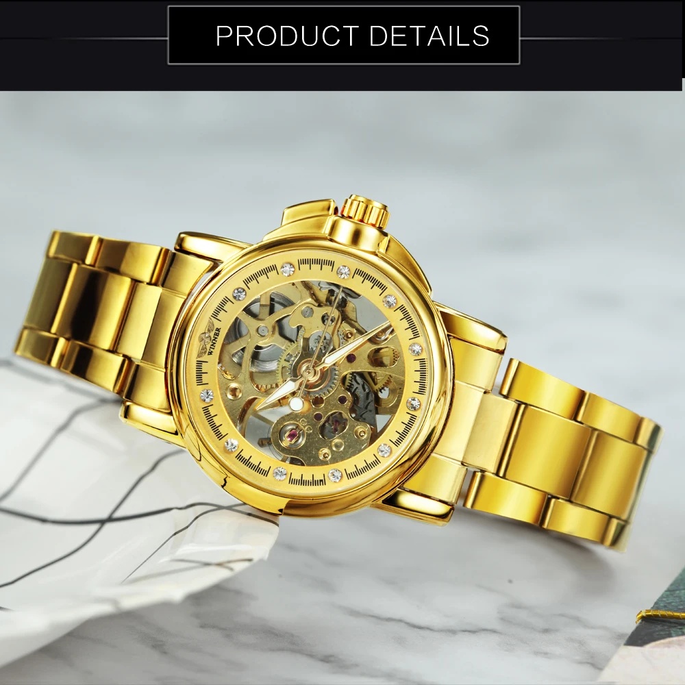 Damski zegarek automatyczny me – Skeleton Mechanical Watch recenzja i cena