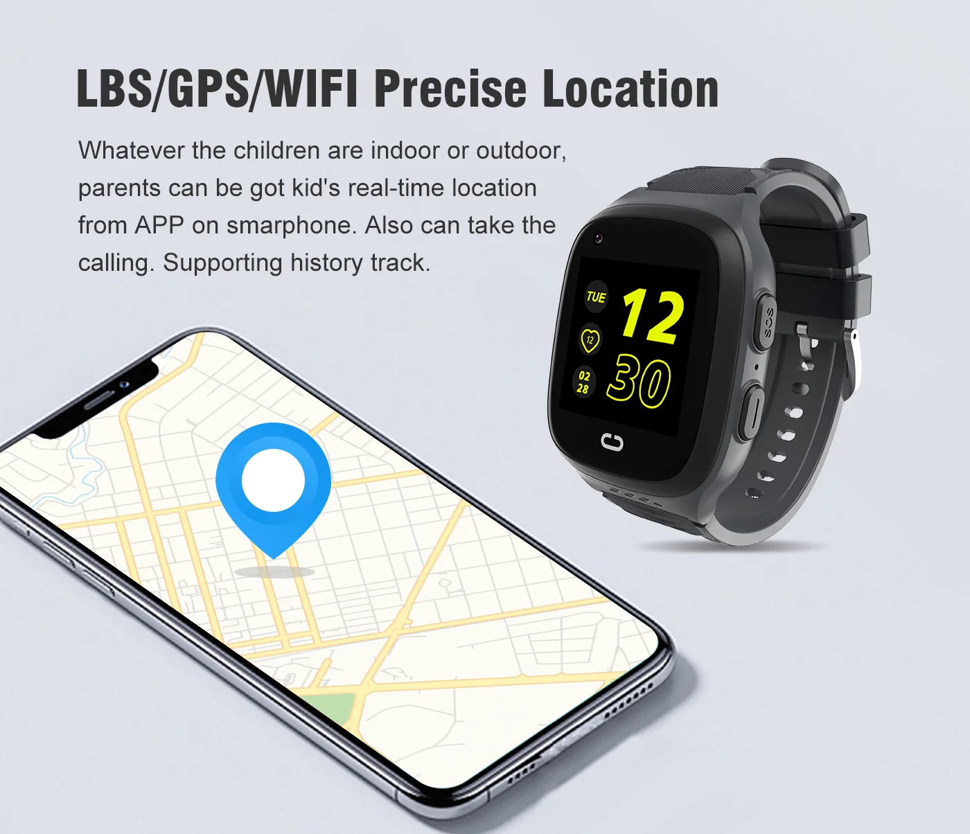 Smartwatch dla dzieci 4G SOS W – Smartwatch Watches For Boys recenzja i cena