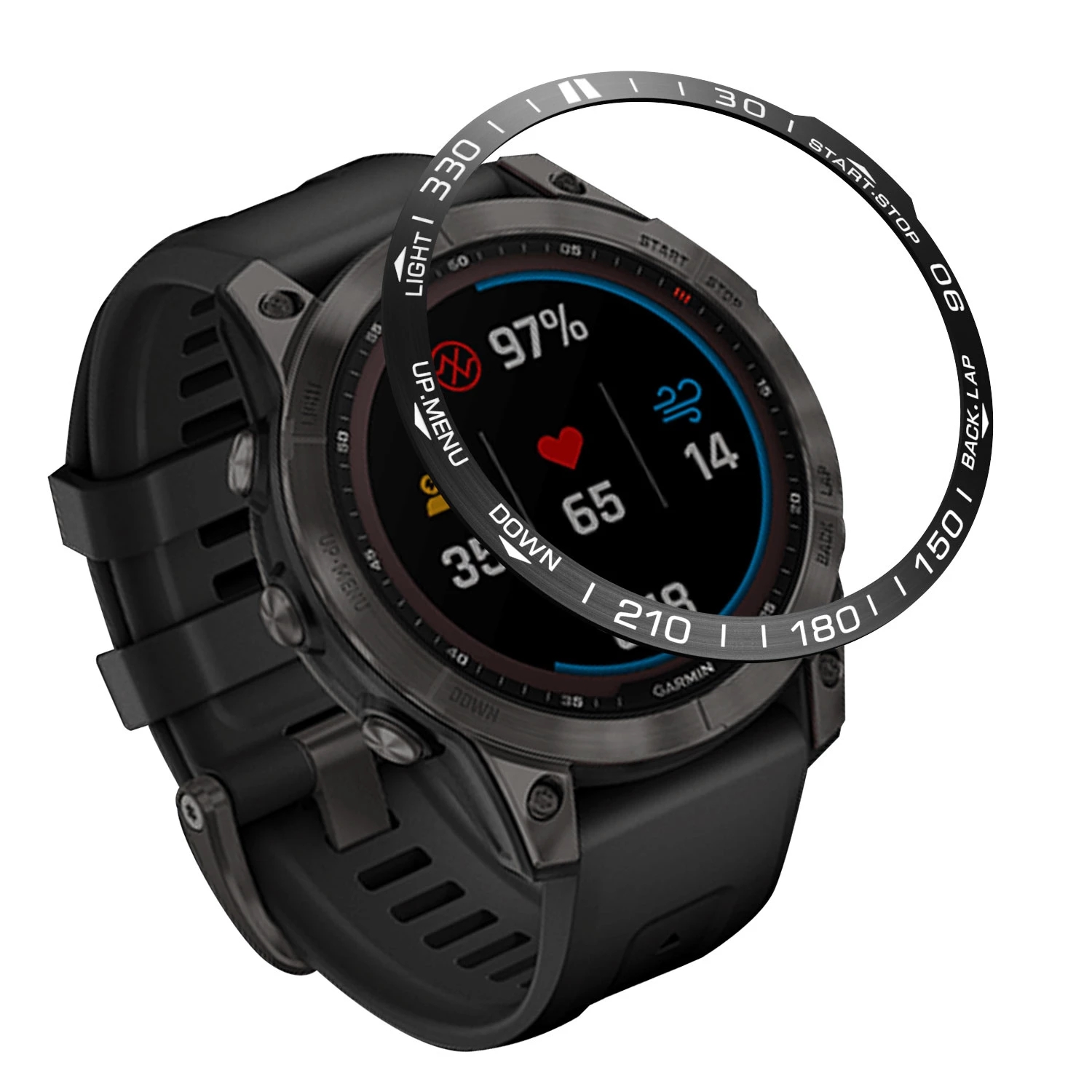 Ramka do Garmin Fenix 7 7X 6 6 – Smartwatch Ring Watches recenzja i cena