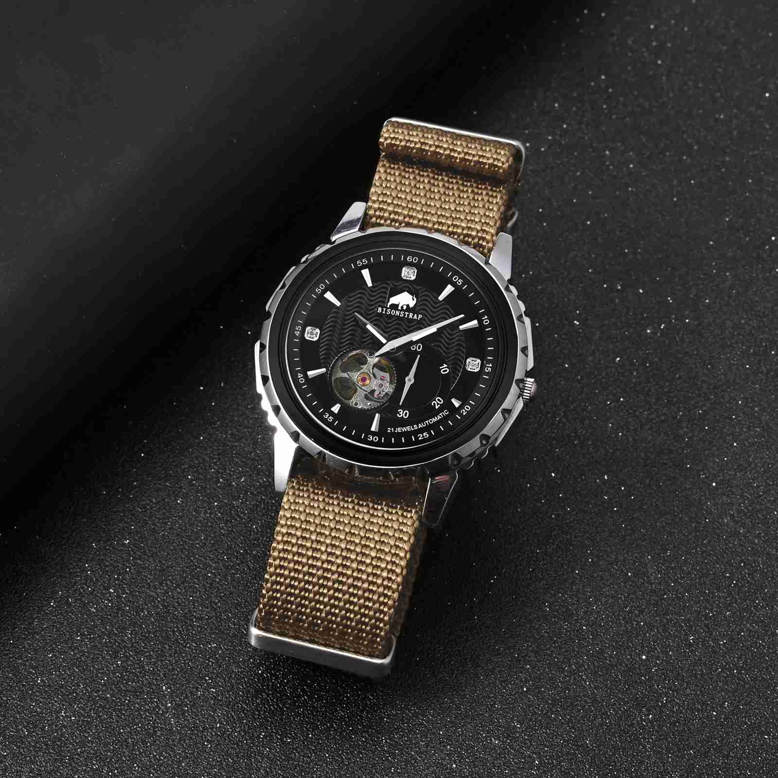 BISONSTRAP męski pasek do zega – Nato Strap Nylon recenzja i cena