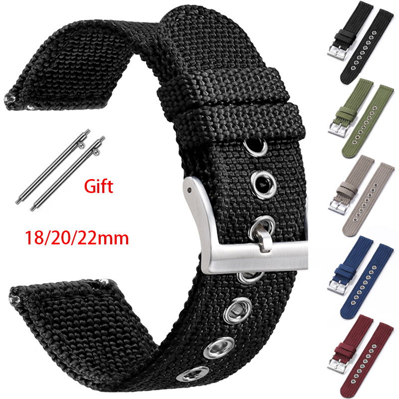 Pasek nylonowy 18mm 20mm 22mm  – Nato Strap Nylon recenzja i cena