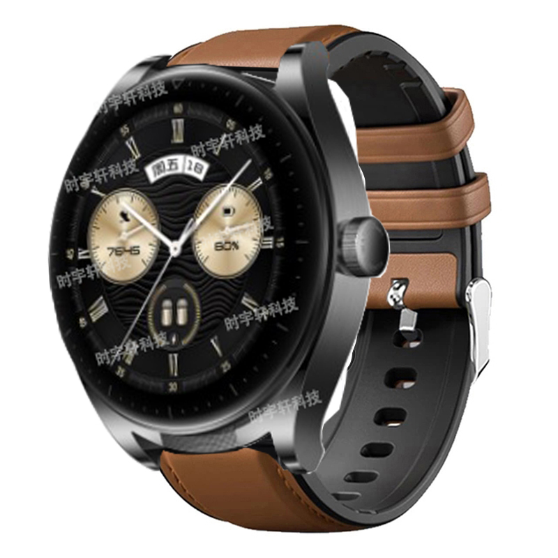 22mm silikonowo-skórzany pasek – Fossil Watches Smartwatch Gen 5 recenzja i cena