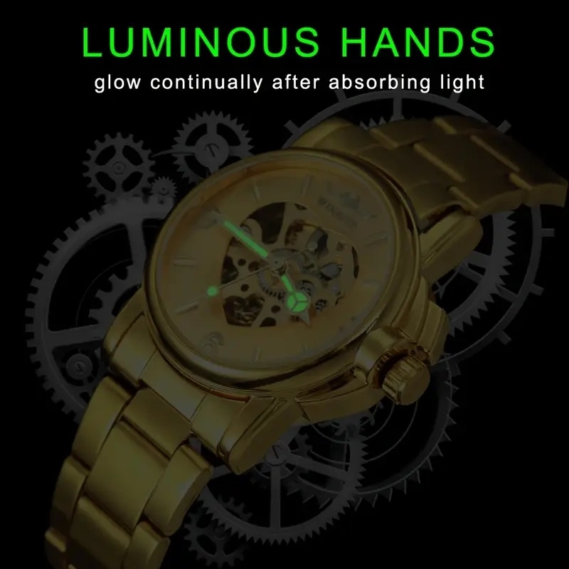 Elegancki damski zegarek autom – Skeleton Mechanical Watch recenzja i cena