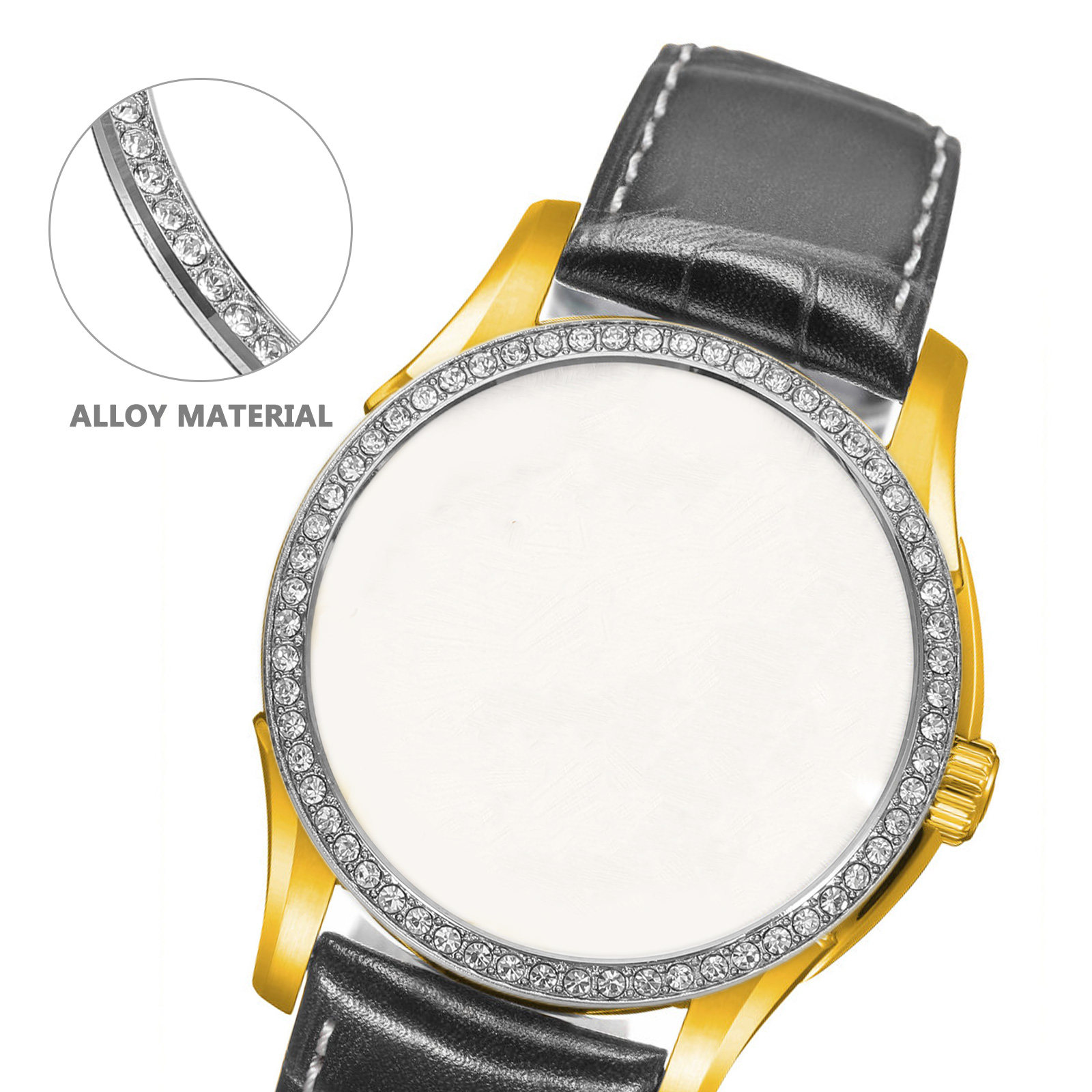 Pierścień z diamentowym obramo – Smartwatch Ring Watches recenzja i cena