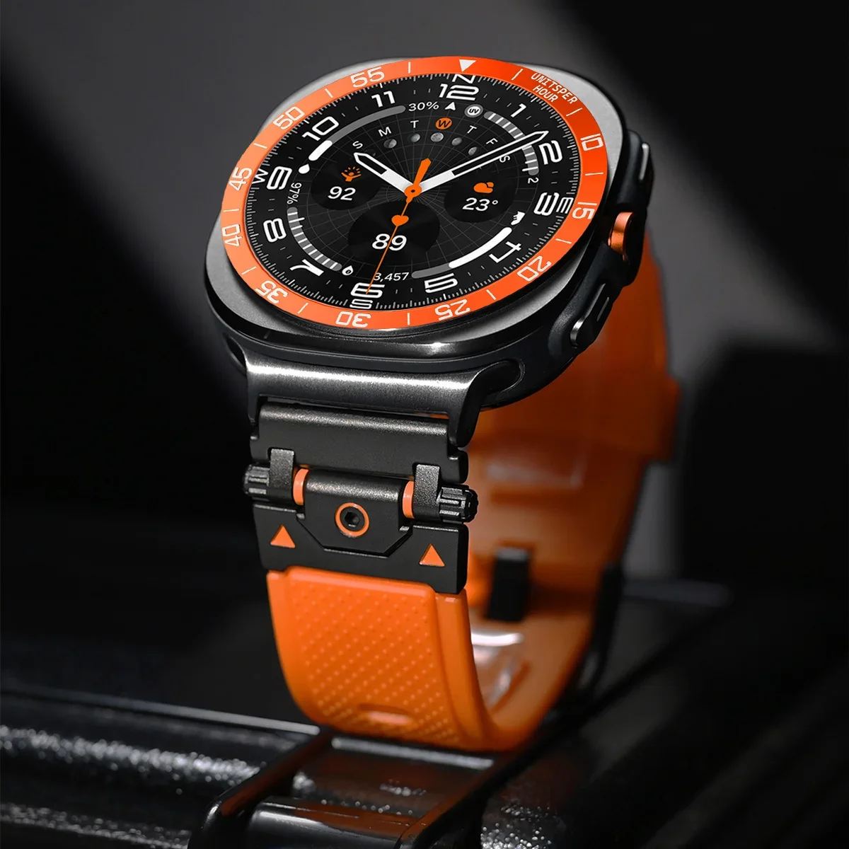 Metalowa osłona Bezel Ring Cas – Smartwatch Ring Watches recenzja i cena