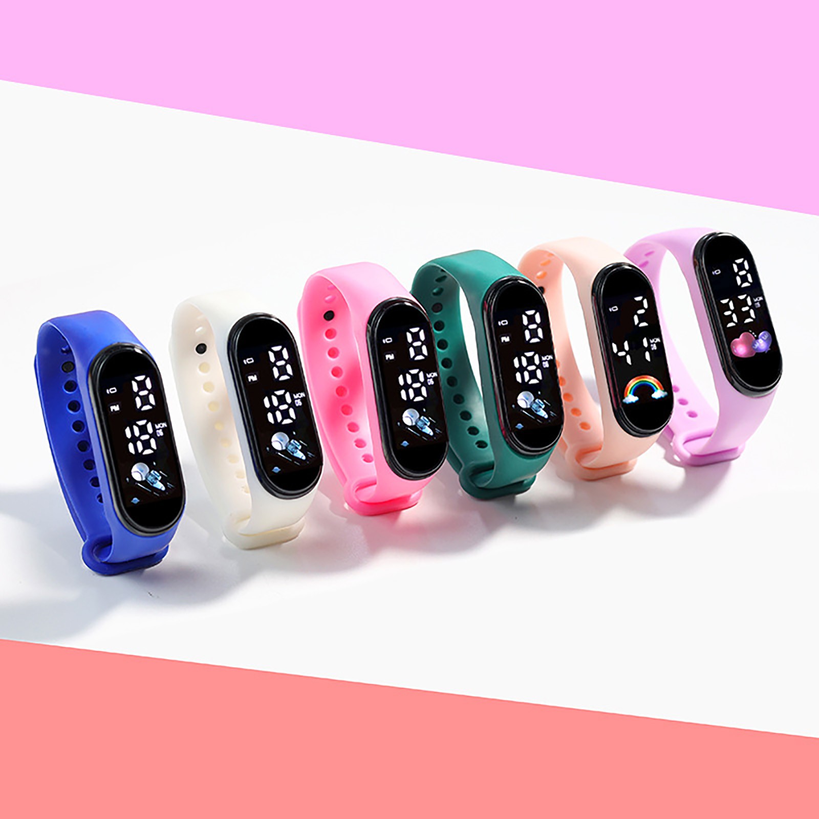 Kawaii inteligentny zegarek dl – Smartwatch Digital Watches For Kid Girl recenzja i cena