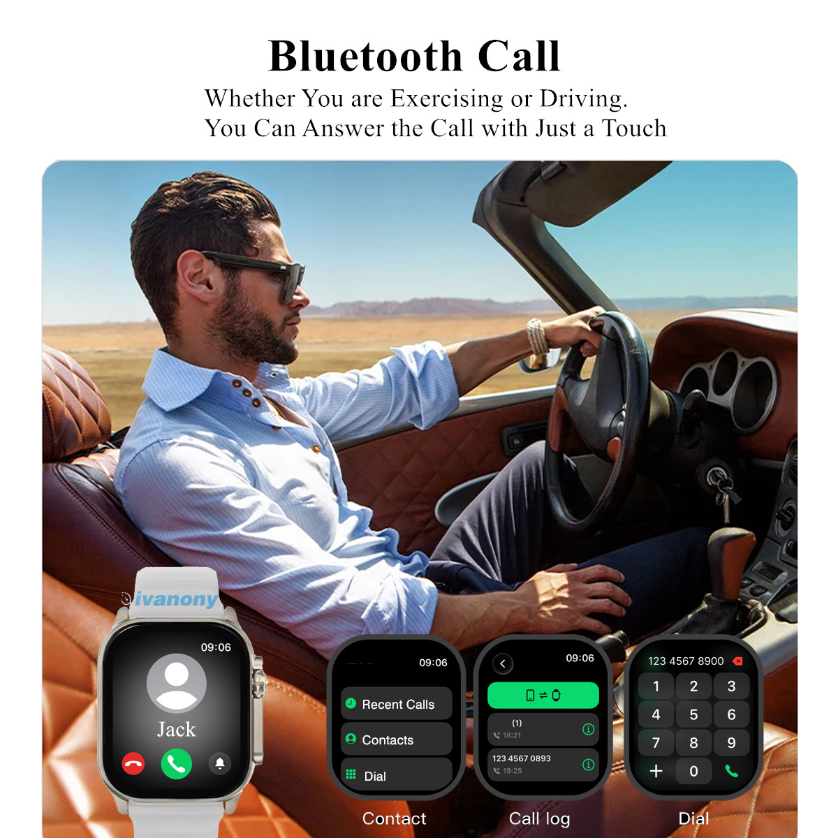 Oryginalny Smartwatch Amoled H – Smartwatch Watch Whatsapp recenzja i cena