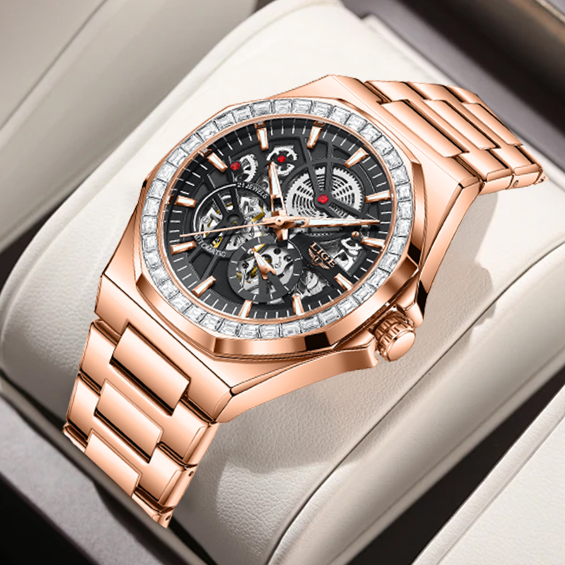 Oryginalne zegarki mechaniczne – Skeleton Mechanical Watch recenzja i cena