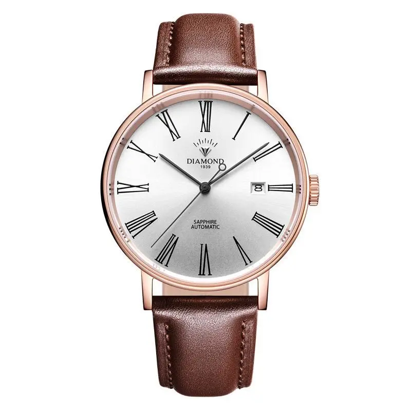 Zegarek męski Shanghai Diamond – Skeleton Mechanical Watch recenzja i cena