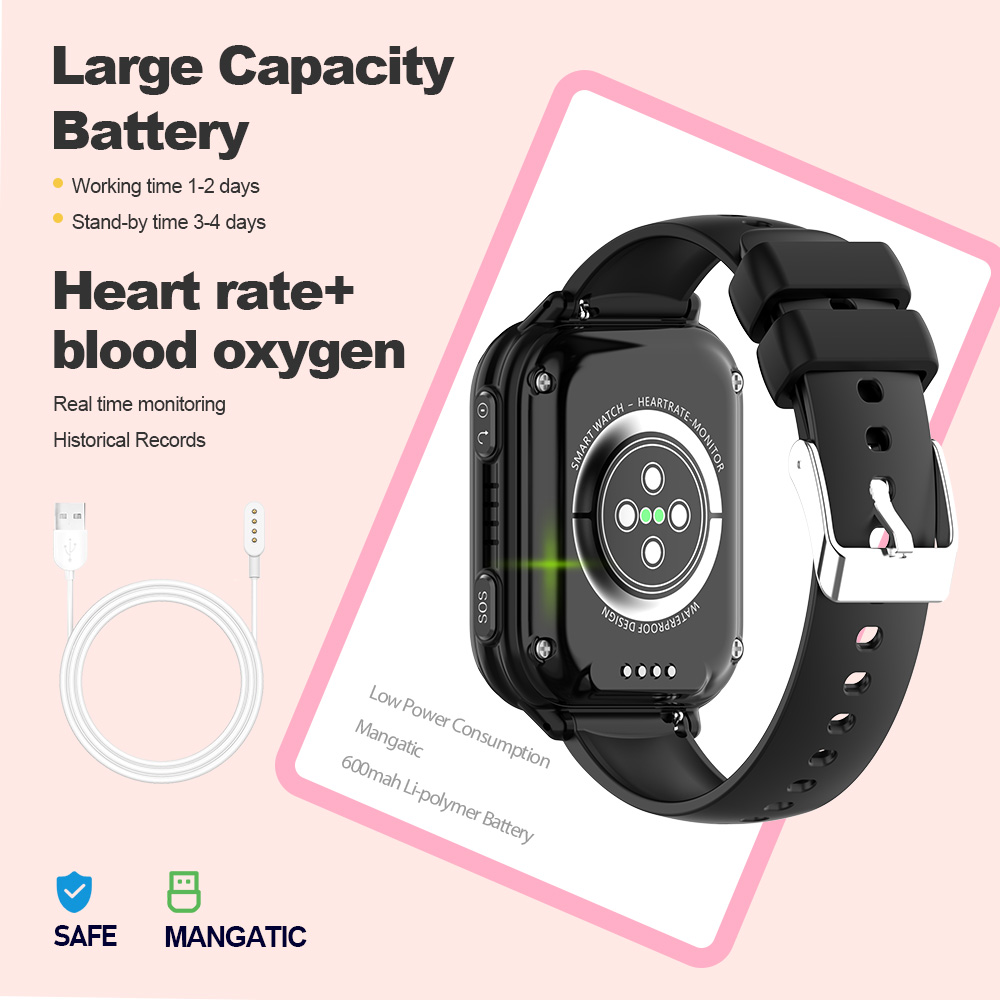 Wonlex 4G Kids Smart Watch KT3 – Smartwatch Watch Whatsapp recenzja i cena