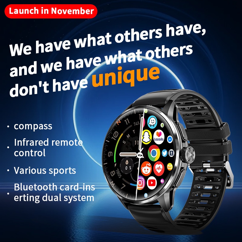 Smartwatch H100 z dużym ekrane – Smartwatch Watch Whatsapp recenzja i cena