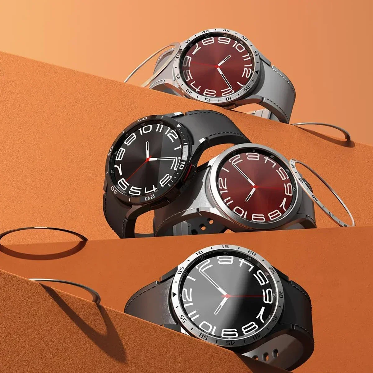 Metalowy pierścień bezelowy do – Smartwatch Ring Watches recenzja i cena